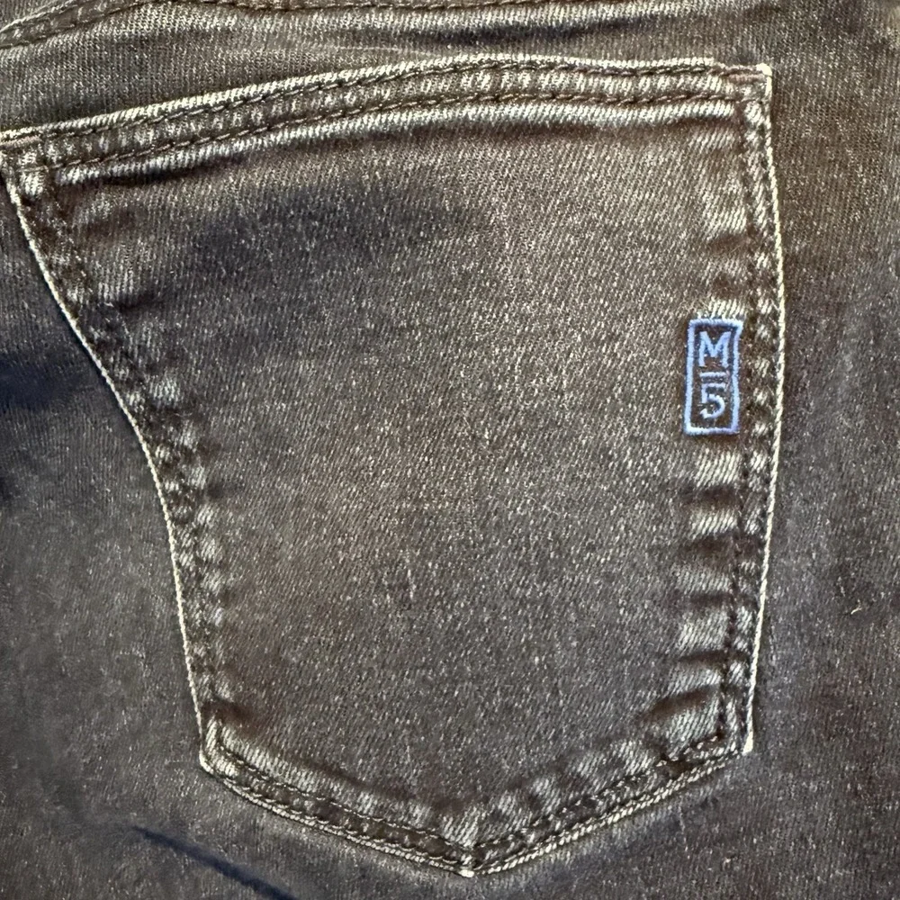 M5 By Meyer AJ ADRIAN JULES Regular Super-Stretch Denim‎ Black Jeans 38x32